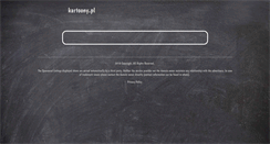 Desktop Screenshot of kartoony.pl
